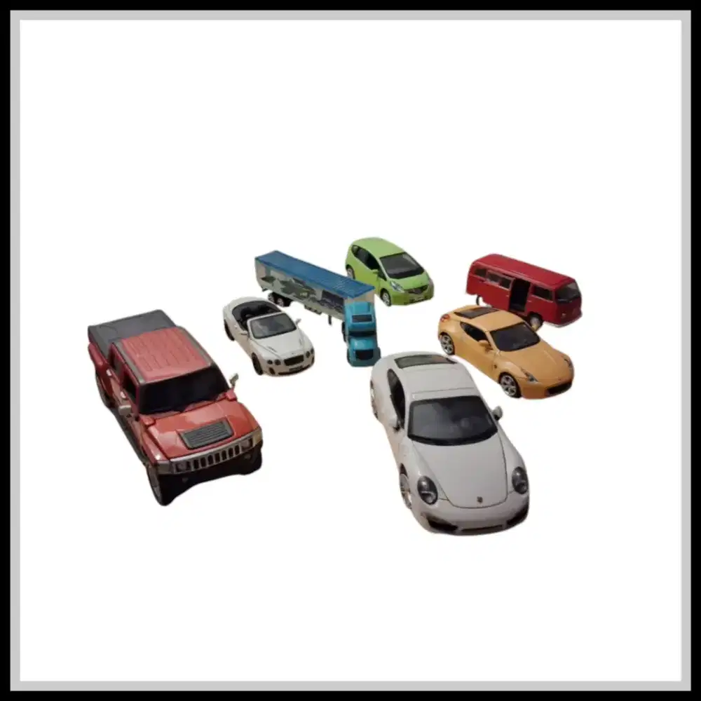 Mainan Miniatur Die Cast [ isi 7 pcs ]