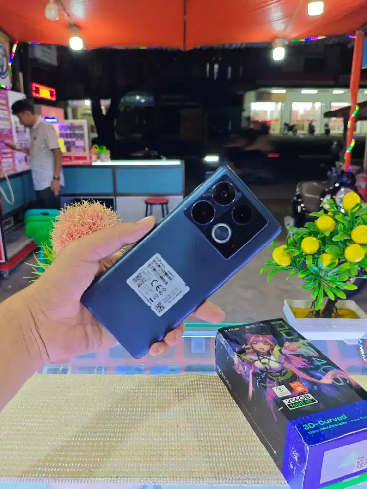 Infinix Note 40s Ram 8Gb/ 256Gb Fullset Mulus Original 100% Bergaransi