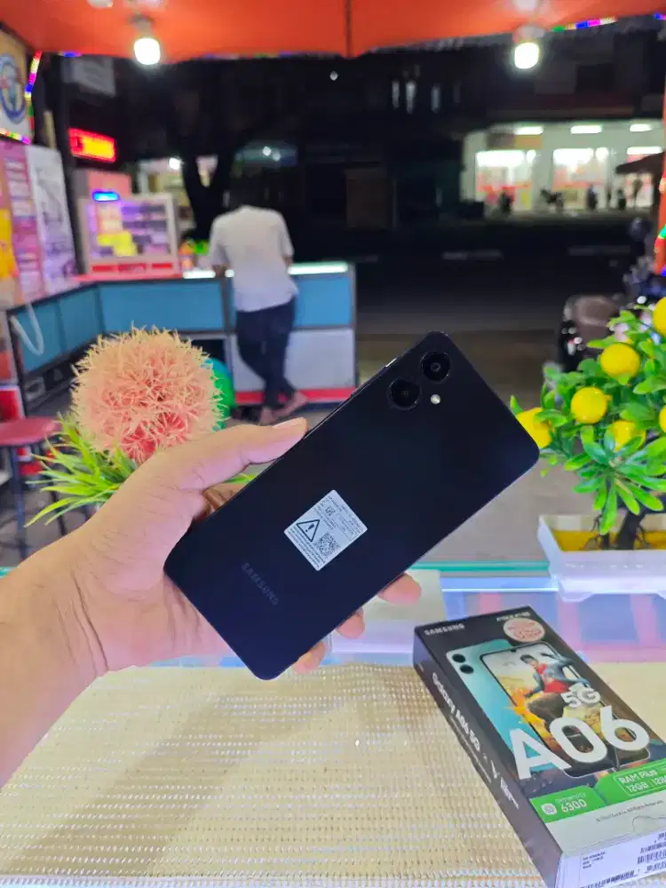 Samsung A06 5G Ram (6+6) 12Gb/ 128Gb Fullset Mulus Ori 100% Bergaransi