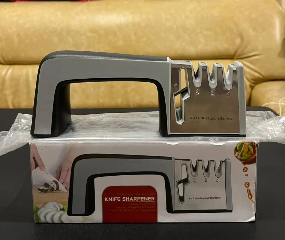 Pengasah Pisau & Gunting Diamond Sharpening Wetstone 4 stages