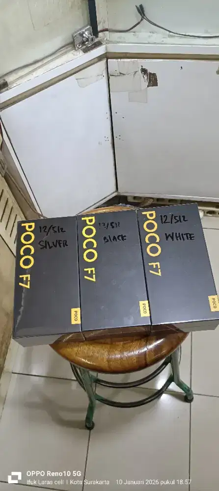 JUAL POCO F7 5G 12/512 BARU RESMI