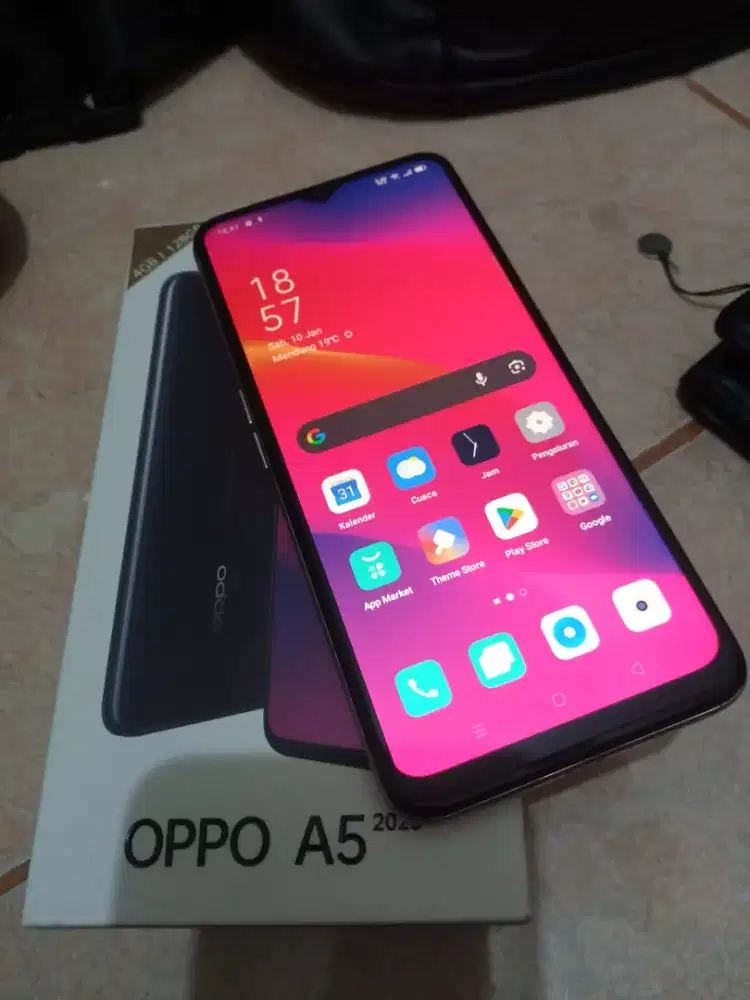 Oppo A5 2020 Fullset Ram 4+128 GB