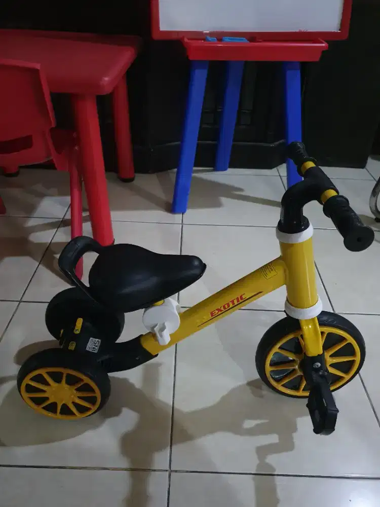 Sepeda balance bike exotic ET 2103 3 in 1