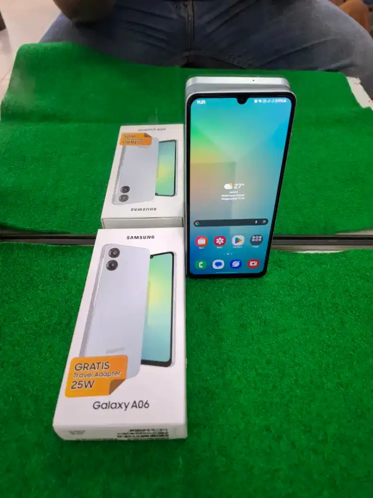 Samsung A06 Ram 4/64 GB mulus no minus lengkap