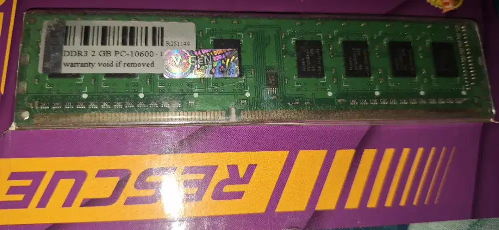 Ram Pc vgen 2gb ddr3 10600