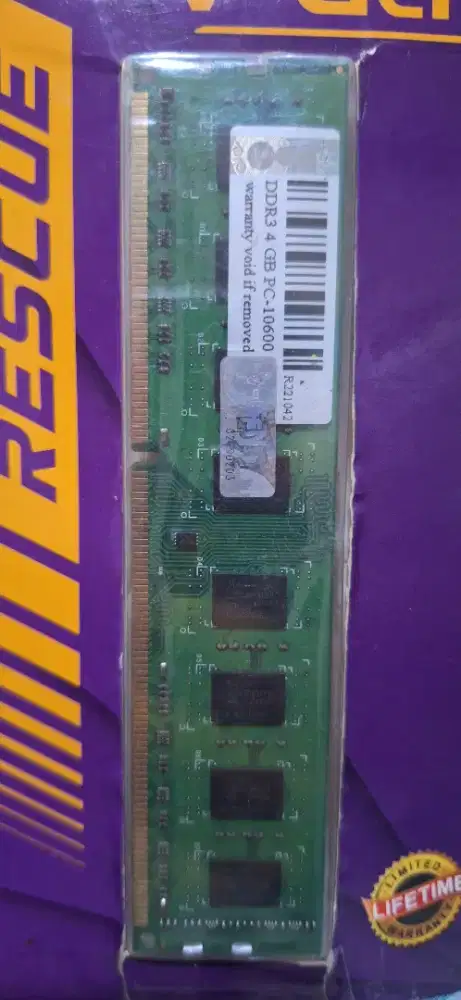 Ram PC vgen 4gb ddr3 10600