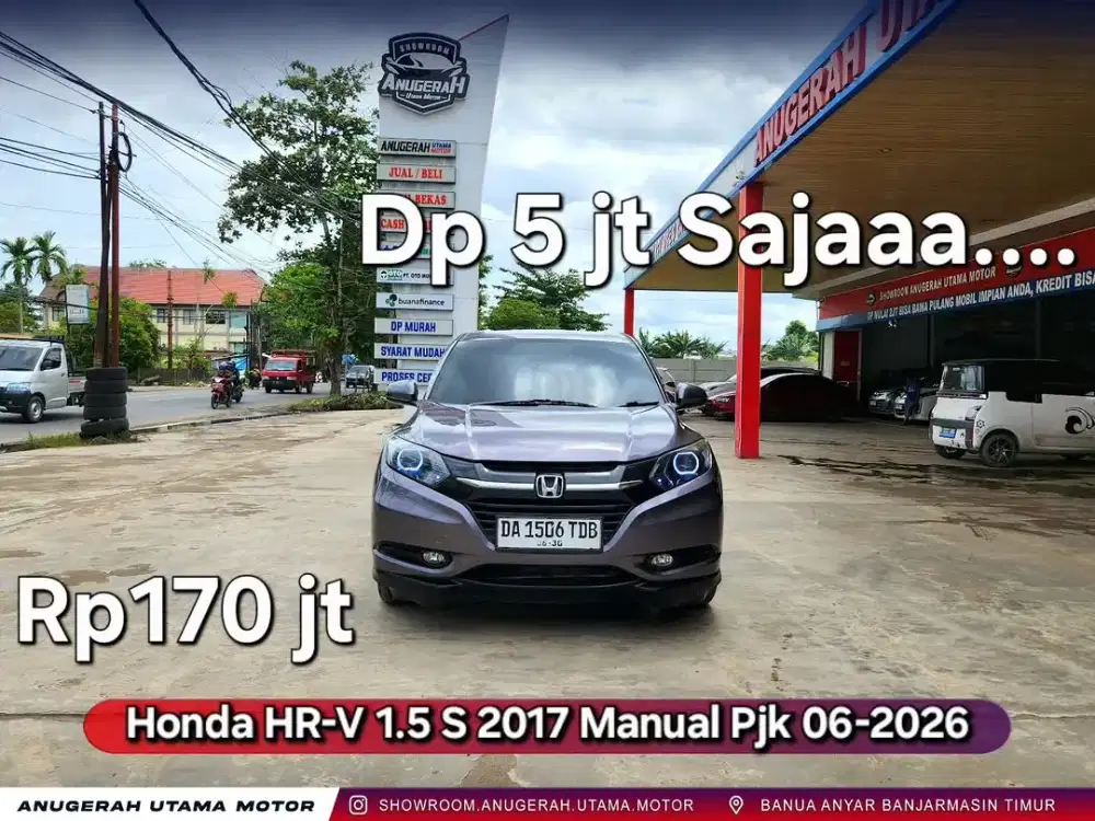 Dp5jt HRV S 2017 Manual Pjk06-2026 Plat Banjar