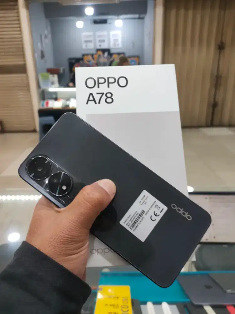 OPPO A78 ram8/256 fullset no minus