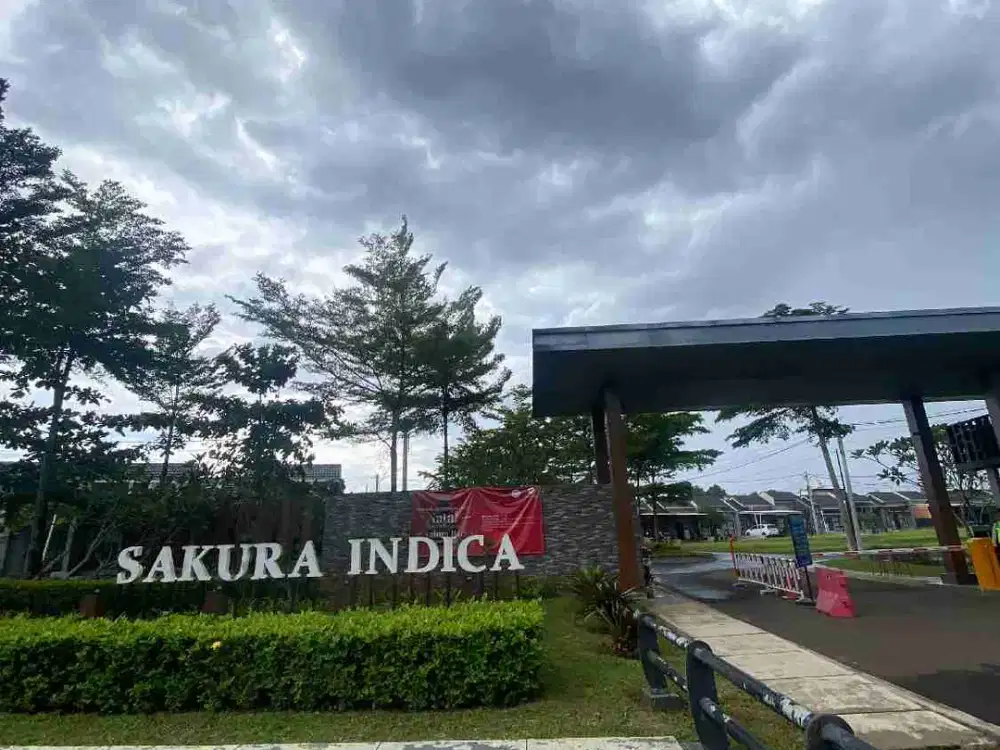 Rumah  1 lantai Sakura Indica, rumah minimalis ala Jepang