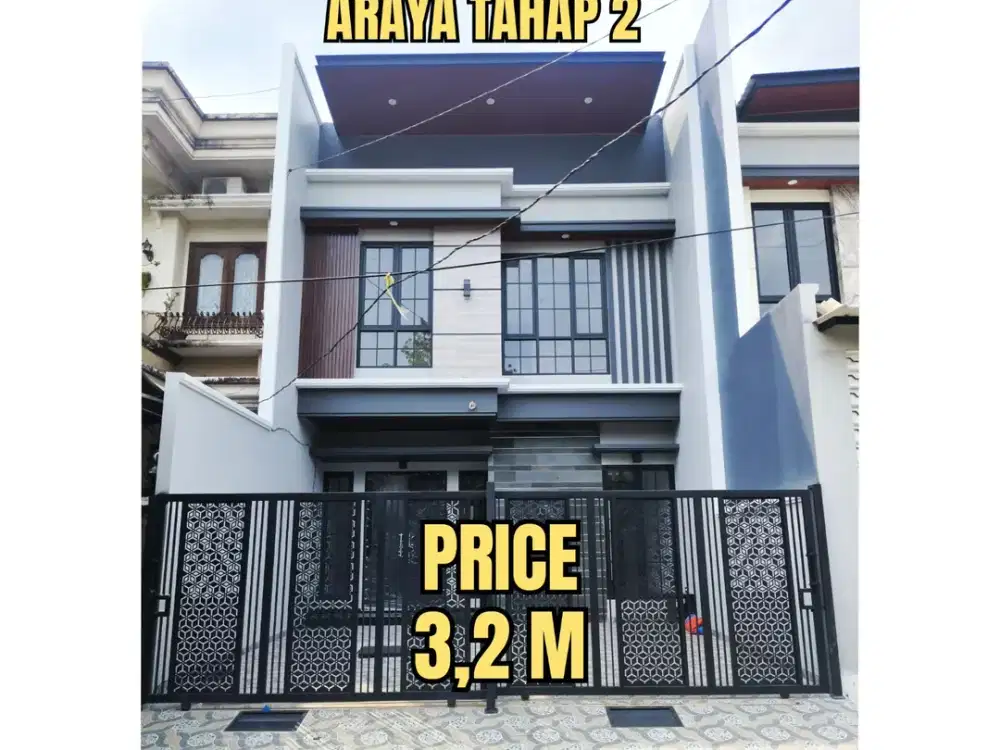 ‼️BARU GRESS‼️ARAYA TAHAP 2 GALAXY BUMI PERMAI MEWAH MODERN MINIMALIS. SURABAYA TIMUR. DEKAT MERR