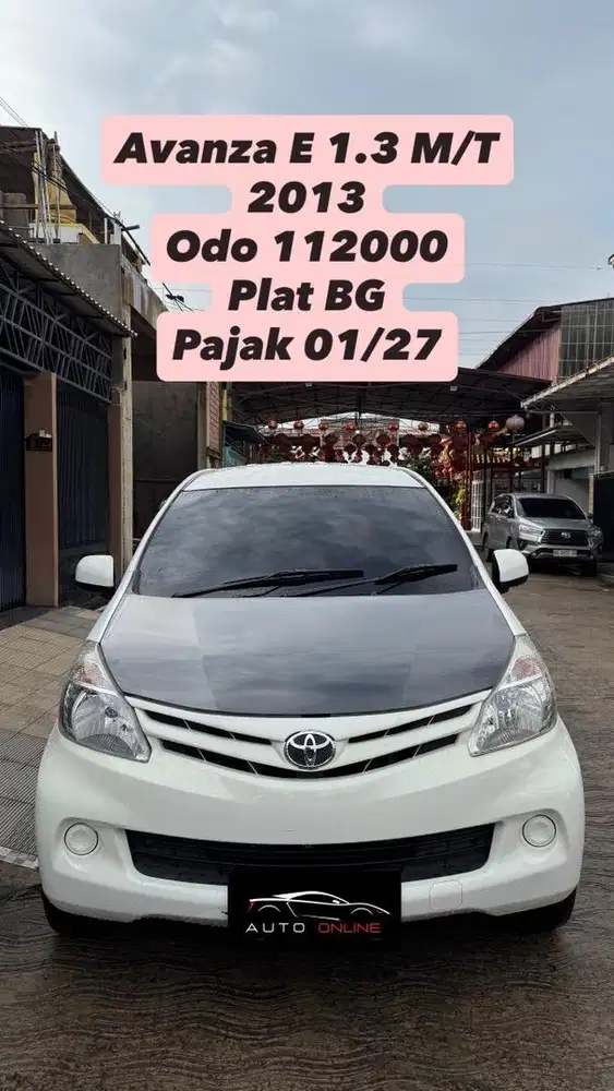 Toyota Avanza E M/T 2013