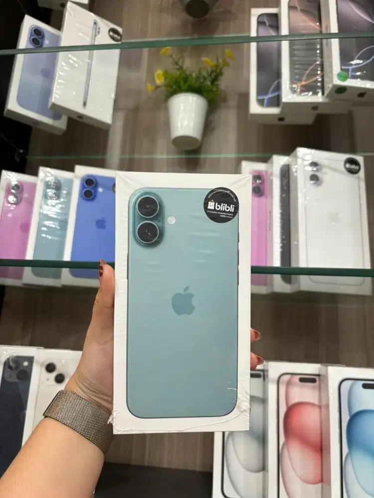 Ip 16 plus 128 teal new