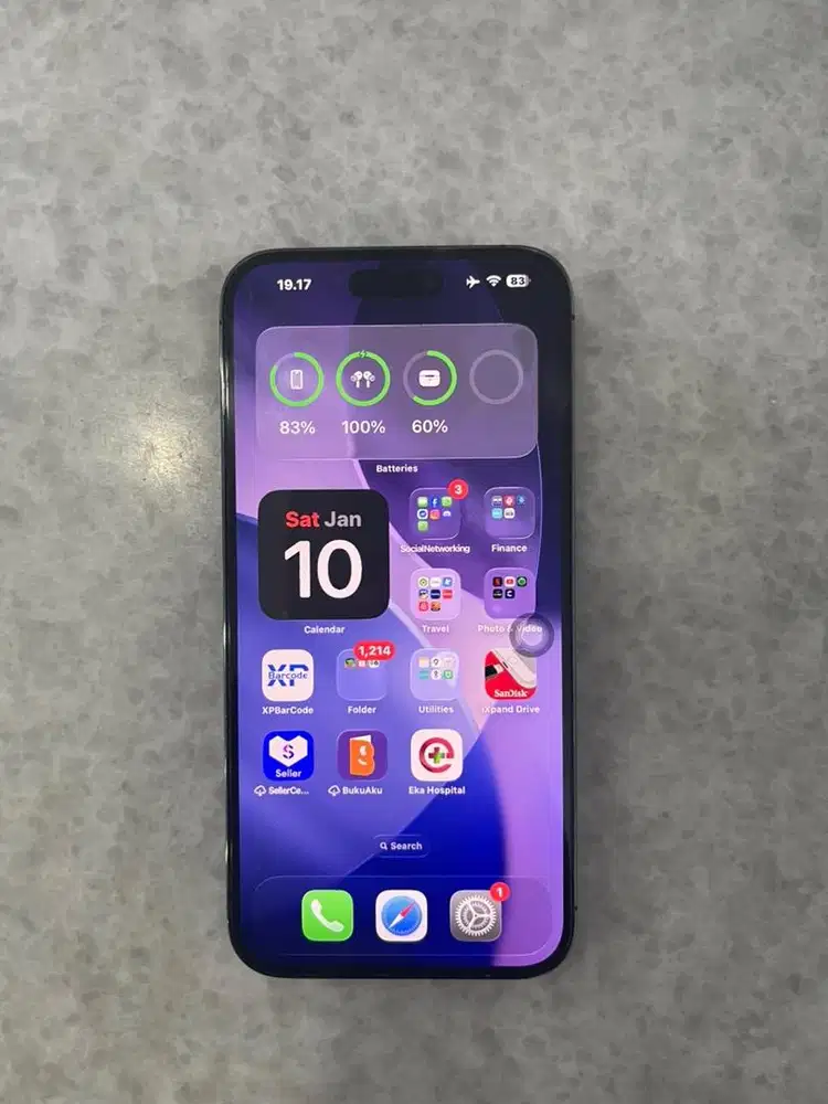 WTS Iphone 14 Pro Max 128GB purple IBOX