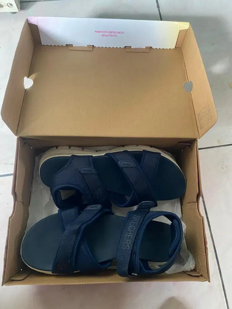 Sandal skechers wanita ori second