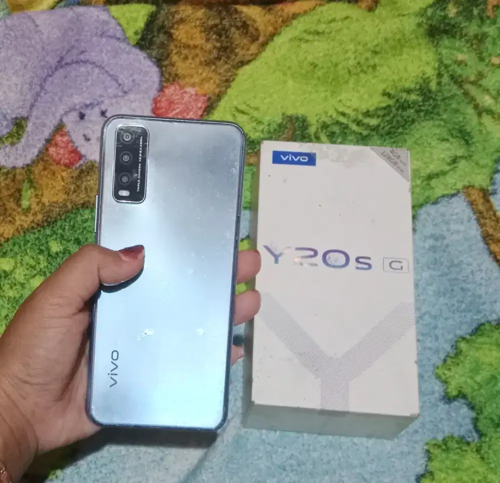 Vivo y20s G ram 4+1/128 Fullset