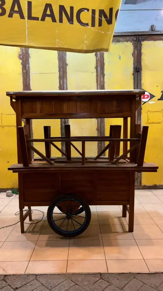 DIJUAL GEROBAK ANGKRINGAN KONDISI MULUS