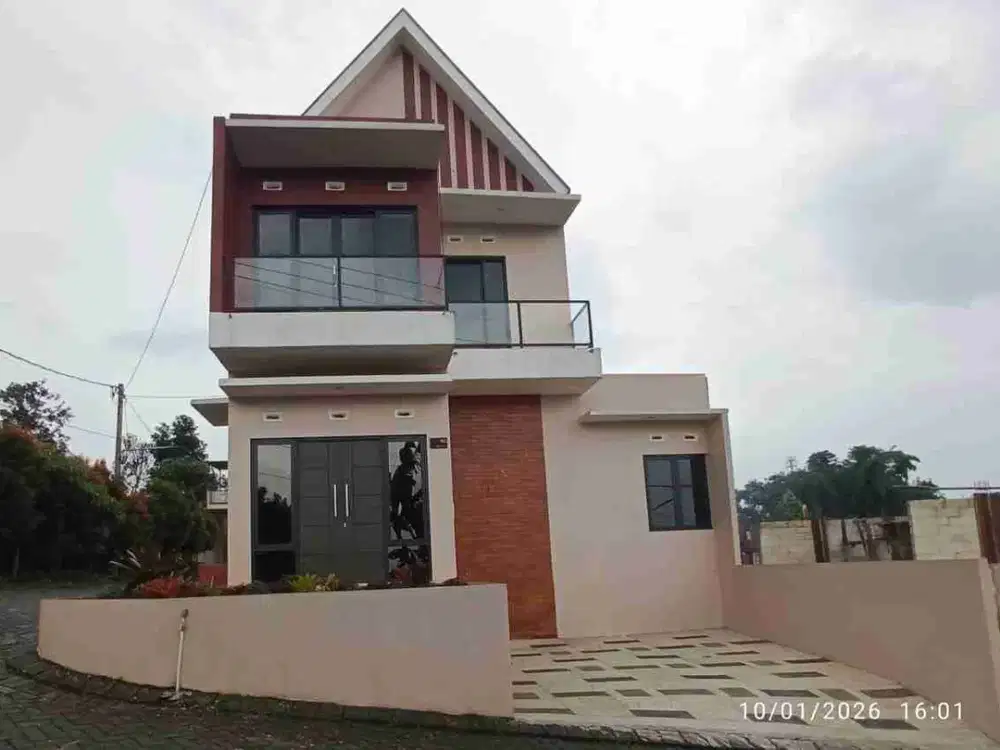 villa view pegunungan kota batu