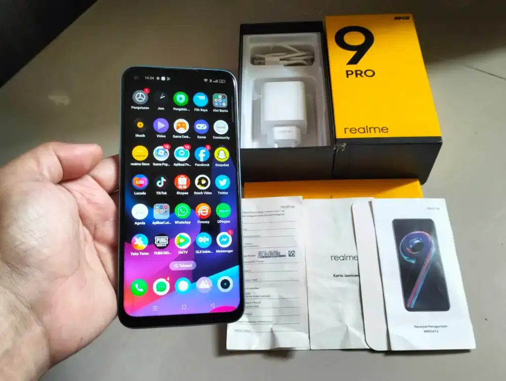 BU REALME 9 PRO 5G RAM 8GB+4GB/128GB 6,6in Finger 64MP Snapdragon NFC