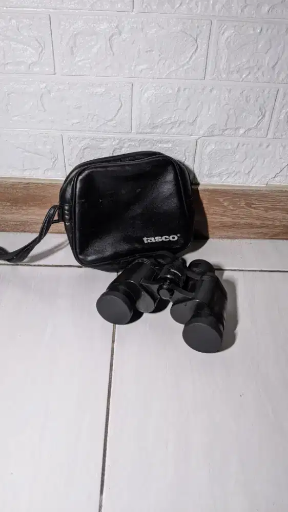 Teropong Tasco ZIP 7×35 WA Japan Wide Angle Lengkap Tas & Cover