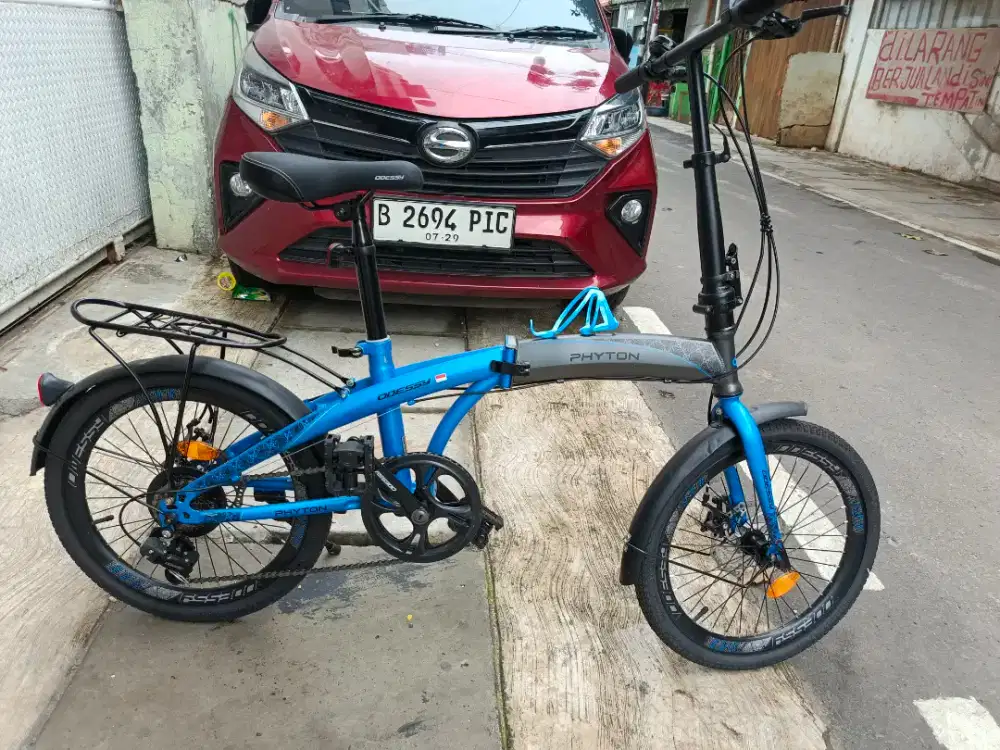 SEPEDA LIPAT 20 inch merk ODESSYPHYTON