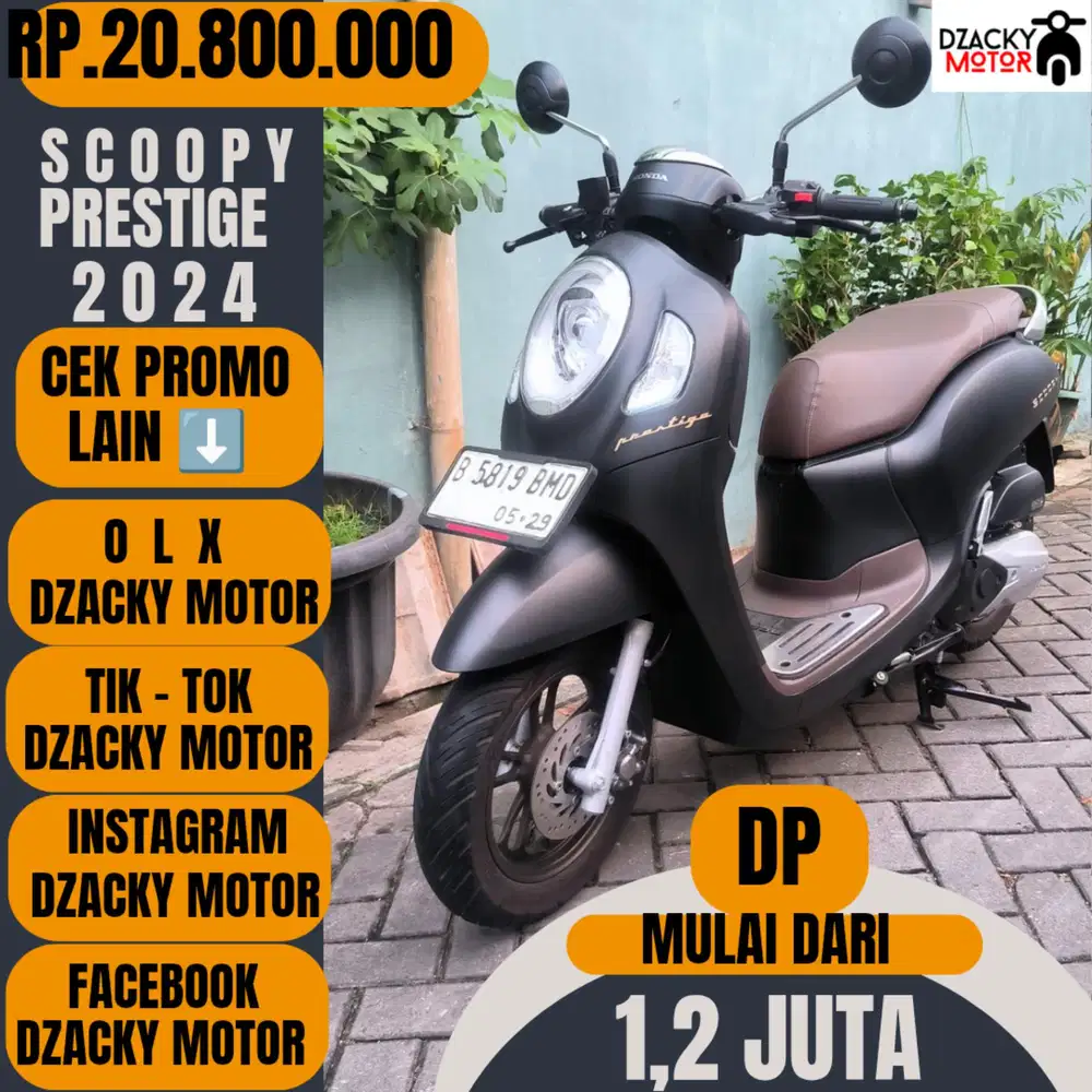 SCOOPY PRESTIGE 2024  SECOND LIKE NEW