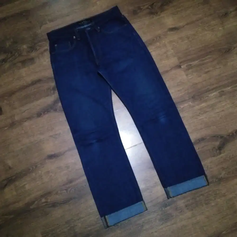 Celana Jeans Denim Selvedge Earthy Genova Original