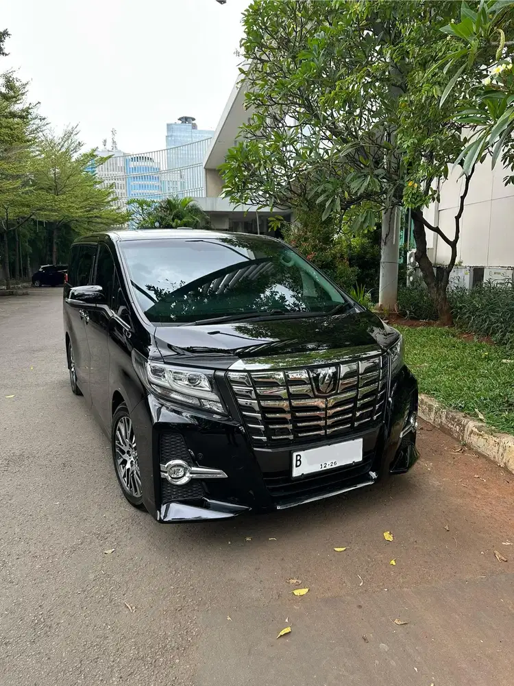 Toyota Alphard 2016 SC PS Hitam ANTIK