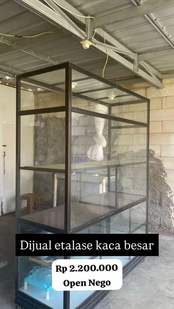 Dijual perlengkapan usaha