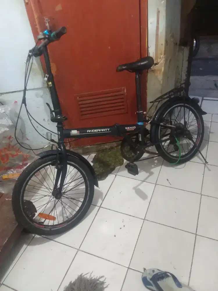 sepeda lipat genio uk dewasa siap gowes