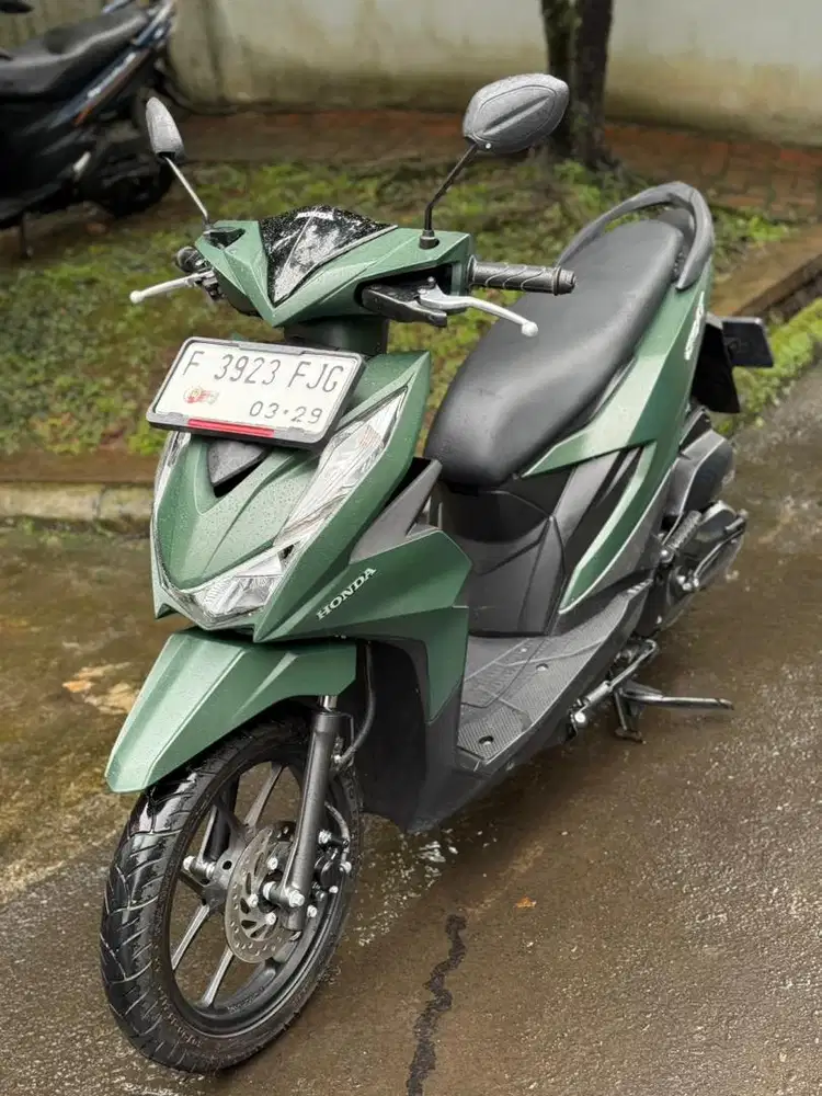 Honda BeaT Deluxe Thn 2024 Hijau Mulus