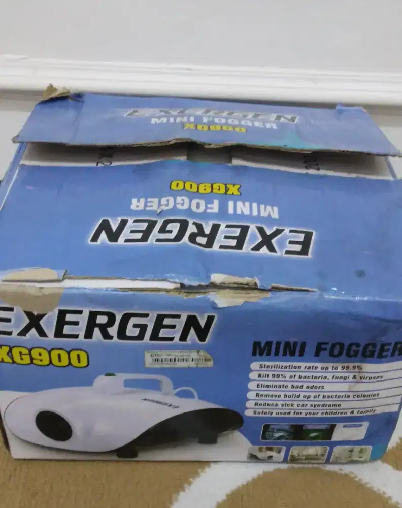 Exergen mini fogger (baru 2x pakai)