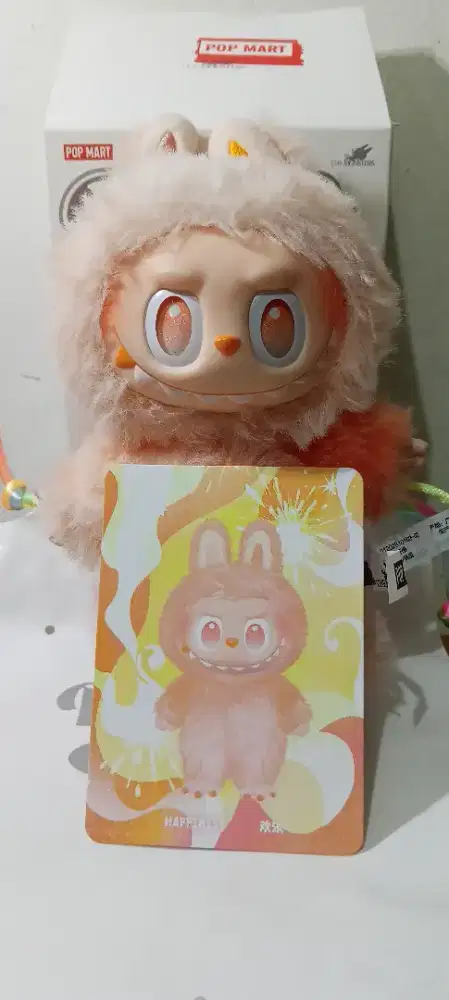 Jual Labubu V3 Biginto Energy,like new