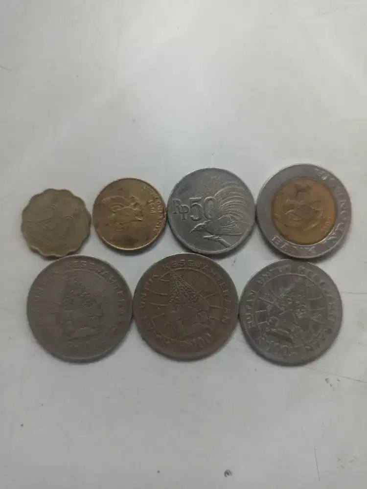 Koin kuno yang hobi untuk koleksi