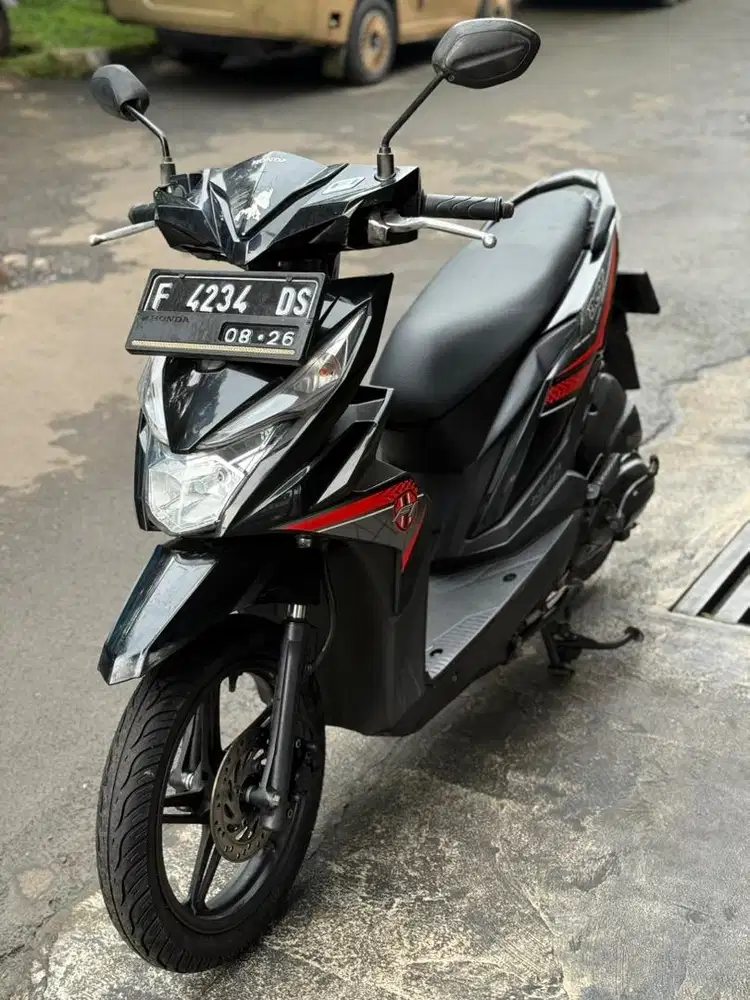 Honda Beat Eco Thn 2016 F Kota Mulus