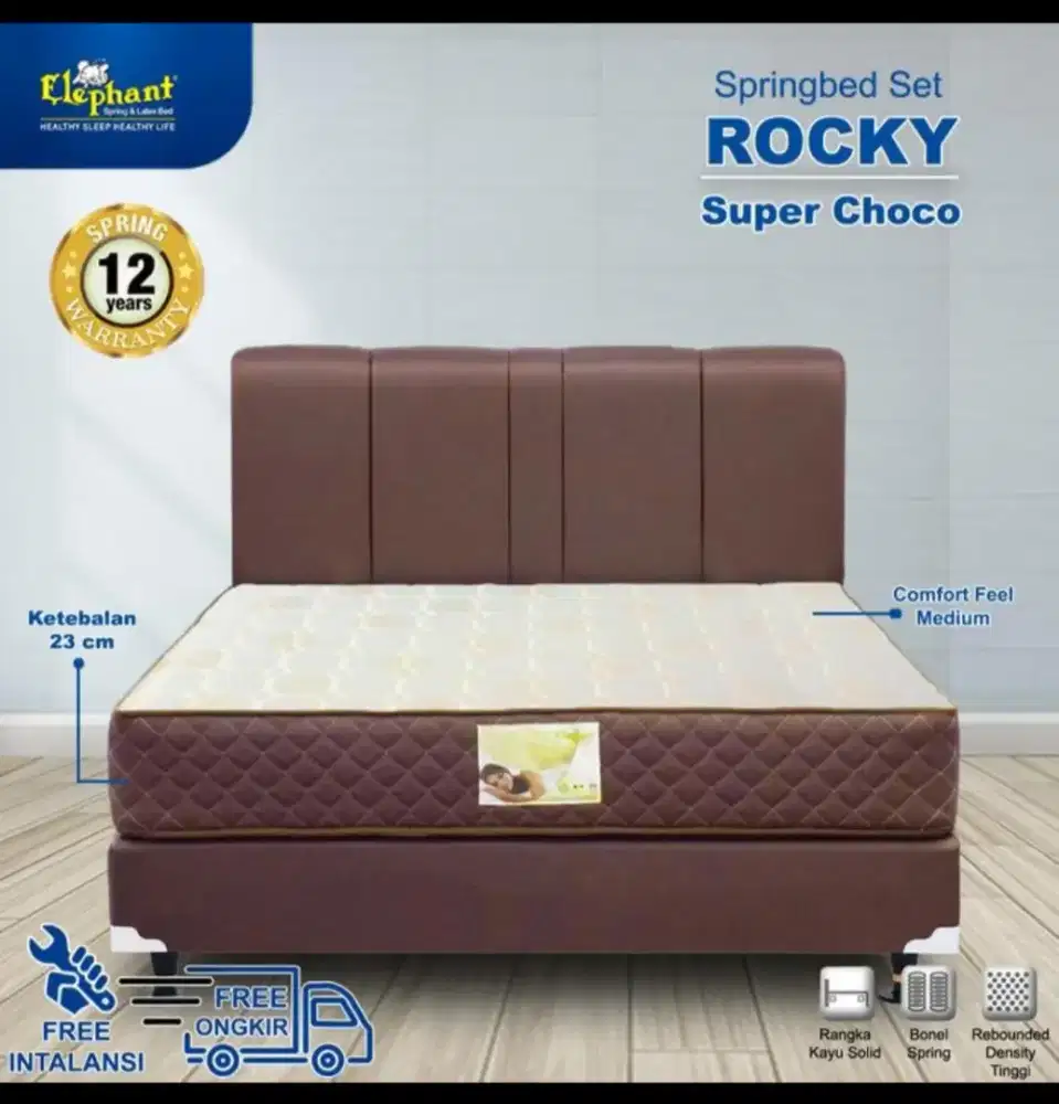 Jual Kasur Springbed GAJAH 180cmx200cm nyaman