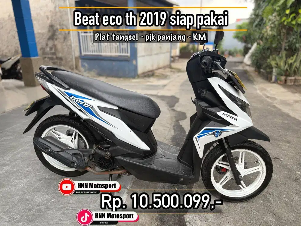 Beat eco 2019 Siap Pakai