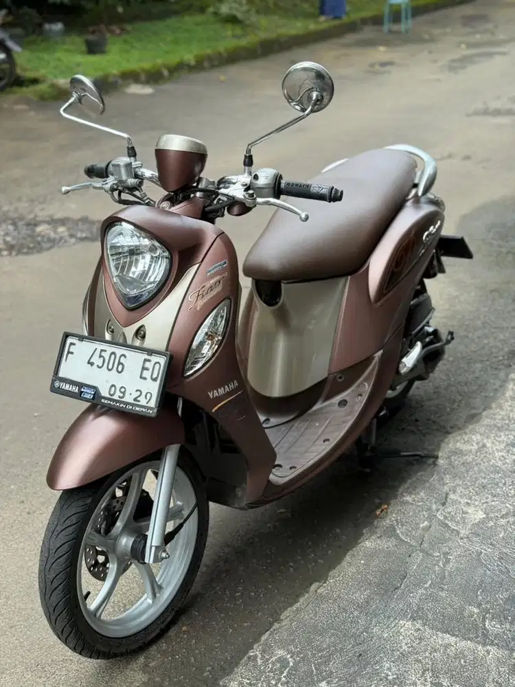 Yamaha Fino 125 Premium Thn 2019 Brown Mulus