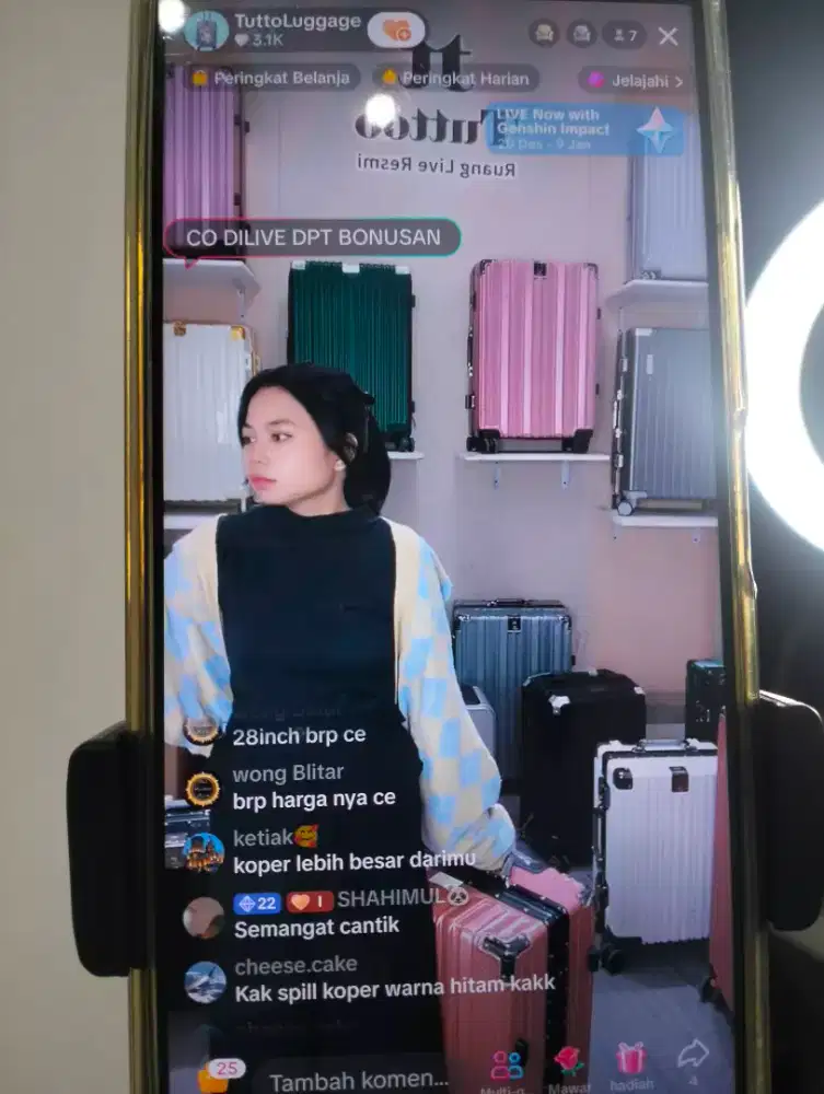 Cari Loker Host Live dan Admin Olshop