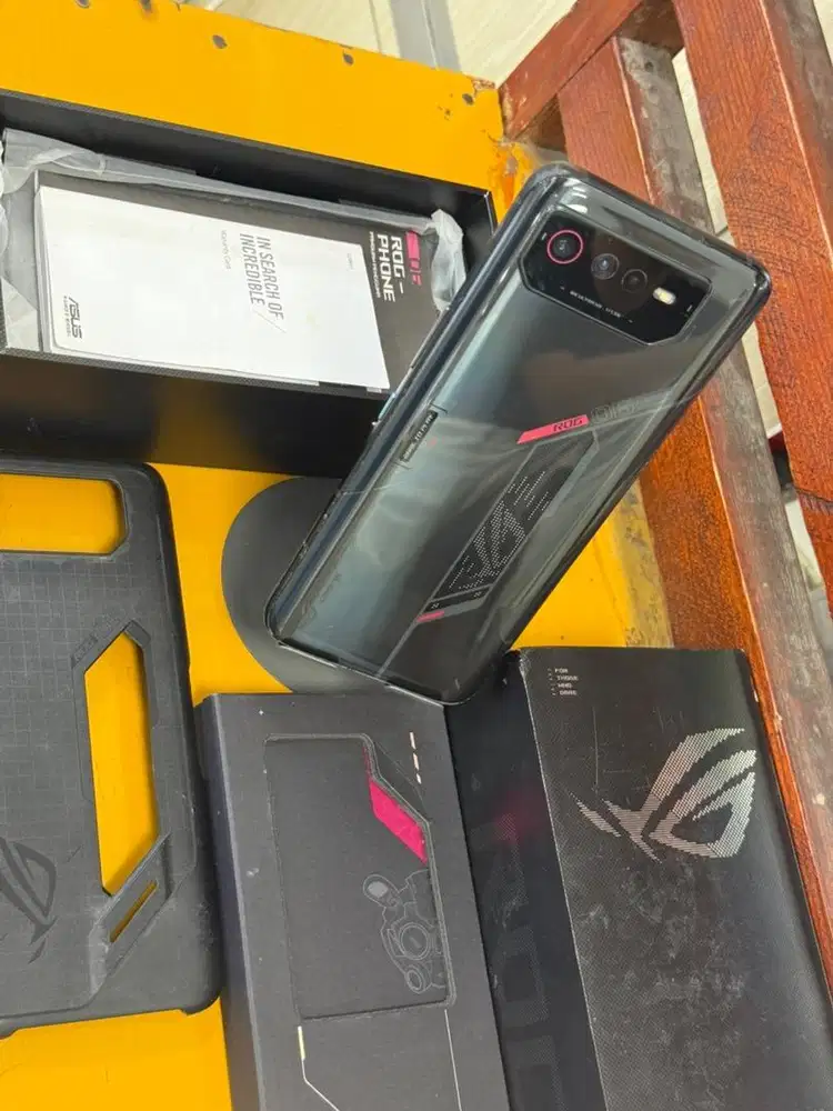 ROG 6 8/256 fullset ga da minus bisa tukar tambah