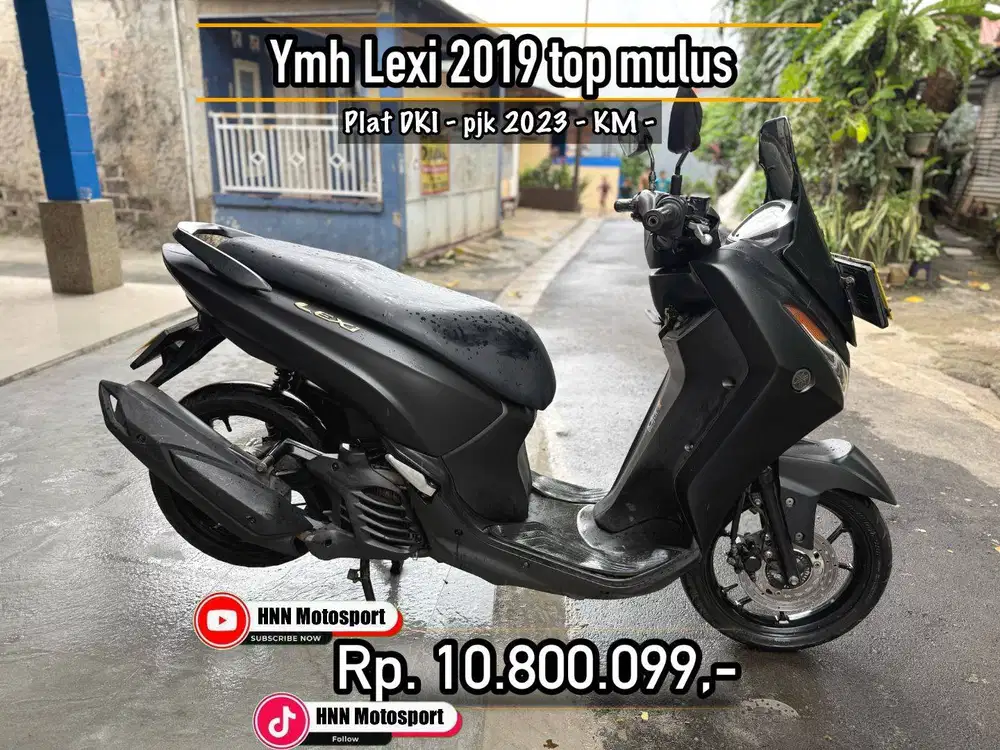 Yamaha Lexi 2019 Top Mulus