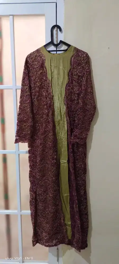 Dijual baju gamis sekali pake