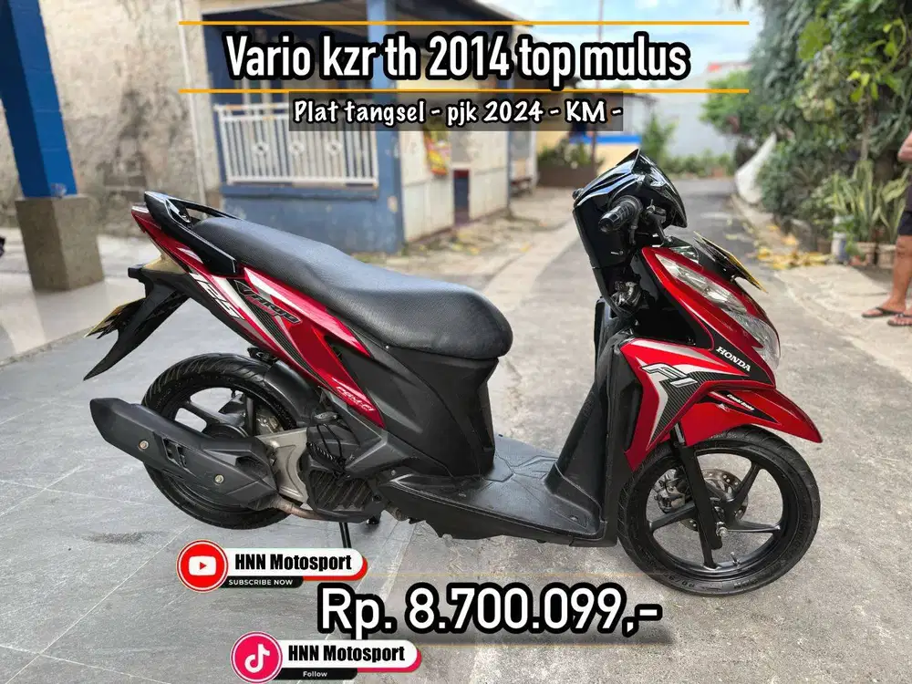Vario Kzr th 2014 Top Mulus