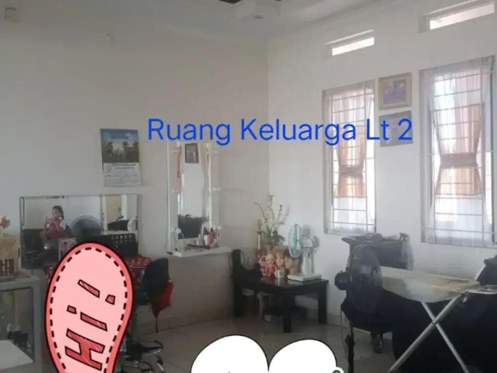 dijual cepat rumah elegan 2lt cluster aralia harapan indah Bekasi
