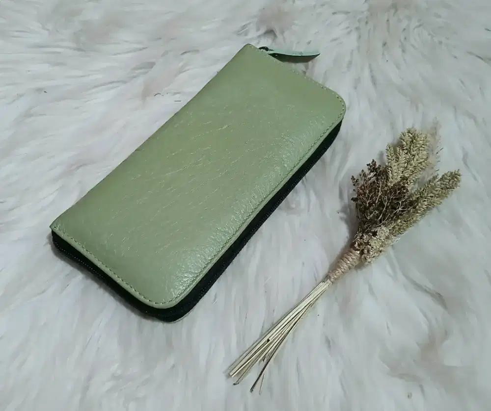 Dompet wanita kulit Sapi model resleting