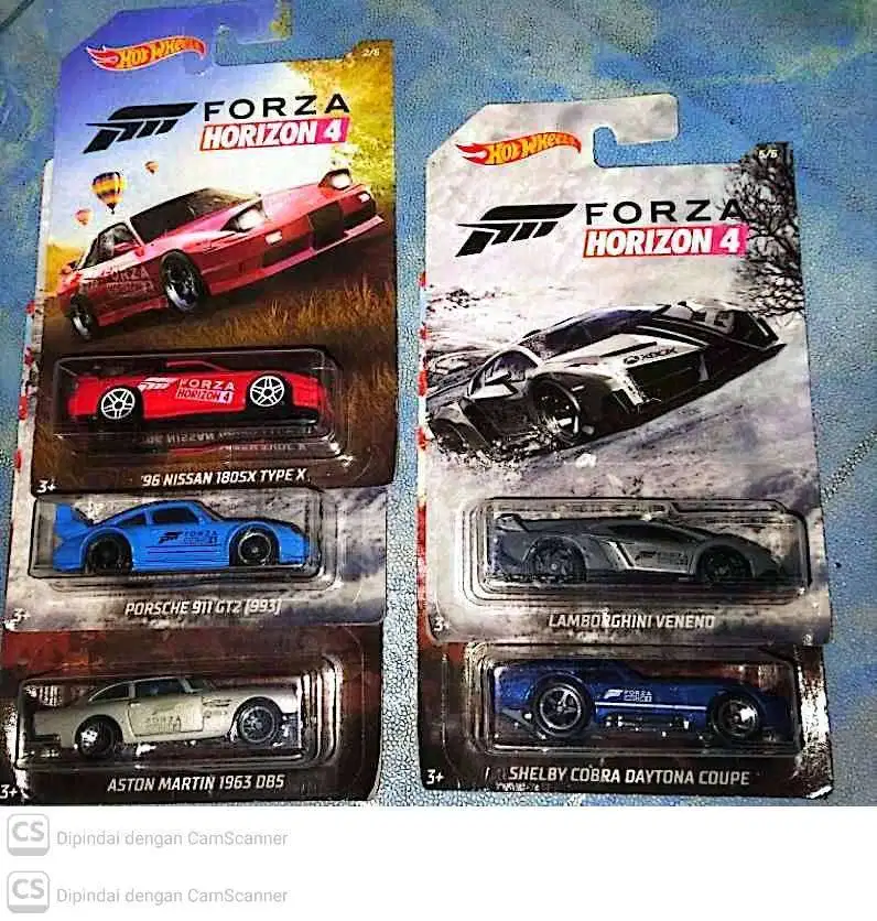 Hotwheels forza4 dan lain lain
