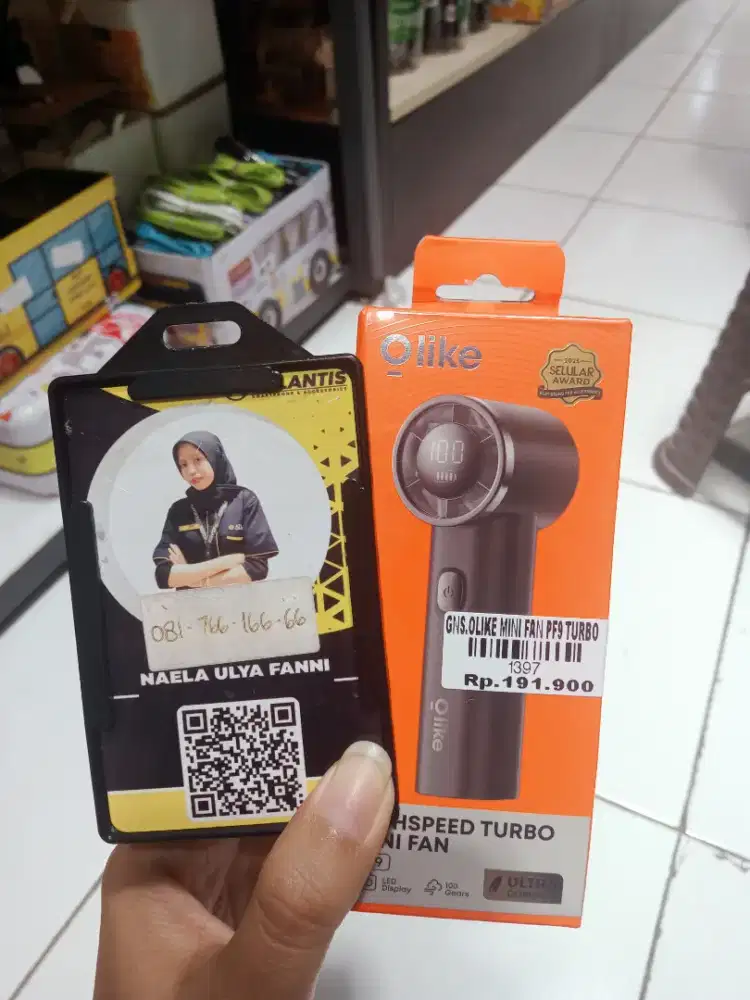 OLIKE MINI FAN PF9 TURBO| ATLANTIS DAHSYAT