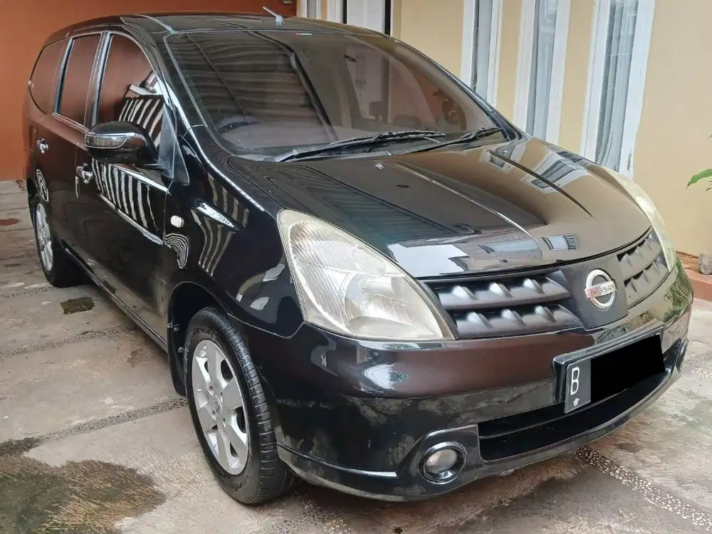 NISSAN GRAND LIVINA XV AT MATIC 1.5CC TH 2008,HITAM, PAJAK BARU.