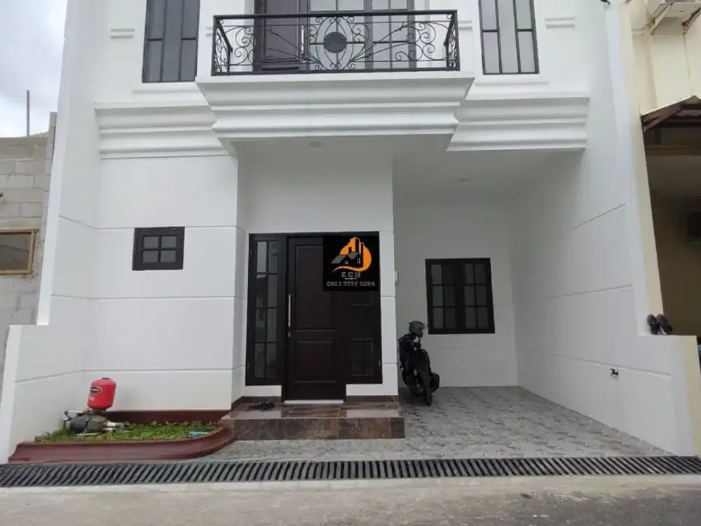 TP20.Rumah Baru Classic Modern Dalam Cluster Di Condet Raya - Jakarta Timur.