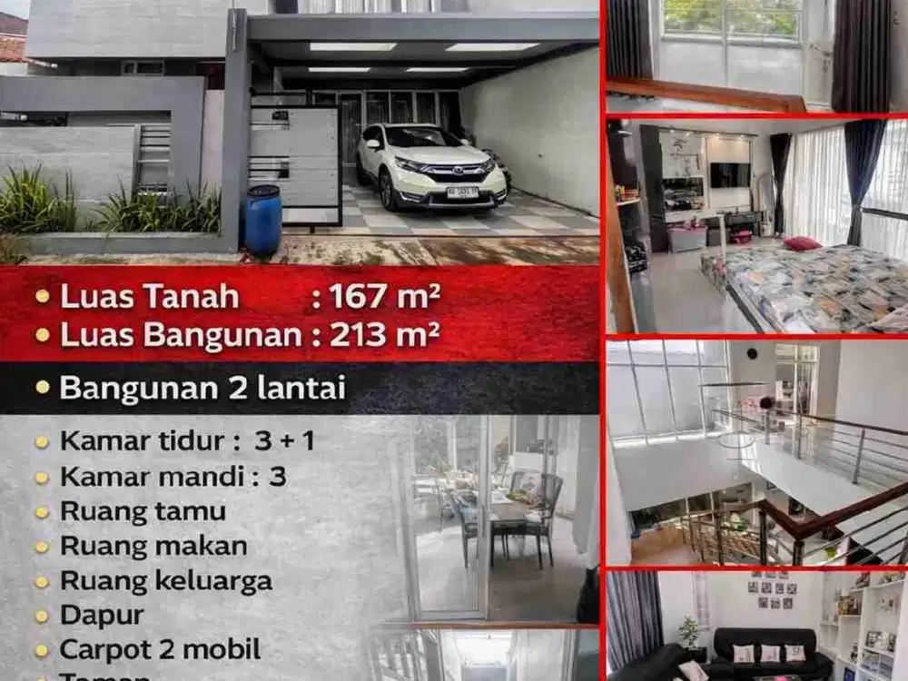 RUMAH MODERN 2 LANTAI SIAP HUNI – AKSES JALAN KABUPATEN, DEKAT PUSAT KOTA JOGJA