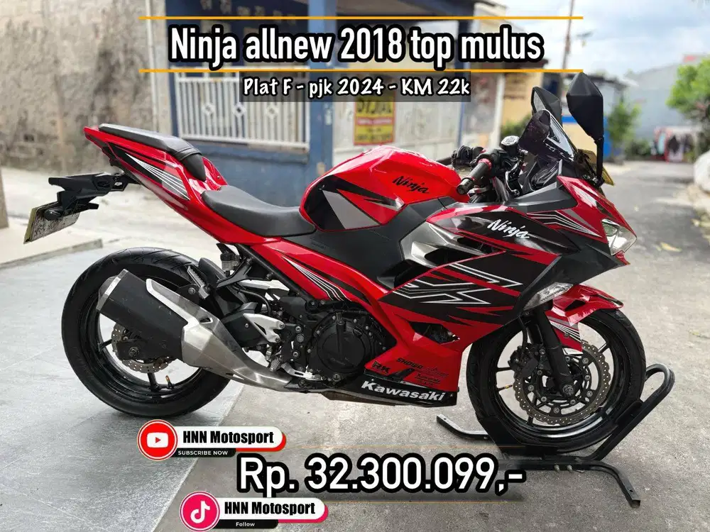Ninja All new 2018 Top Mulus